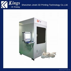 Large format industrial laser 3d printer