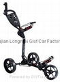 IZZO Golf RAZR Compact Push Cart  1