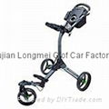 New Bag Boy TriSwivel II Golf Push Cart Grey