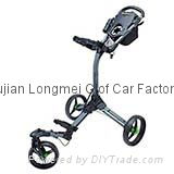 New Bag Boy TriSwivel II Golf Push Cart Grey