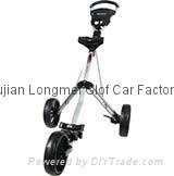 Top Flite 3-Wheel Push Cart 