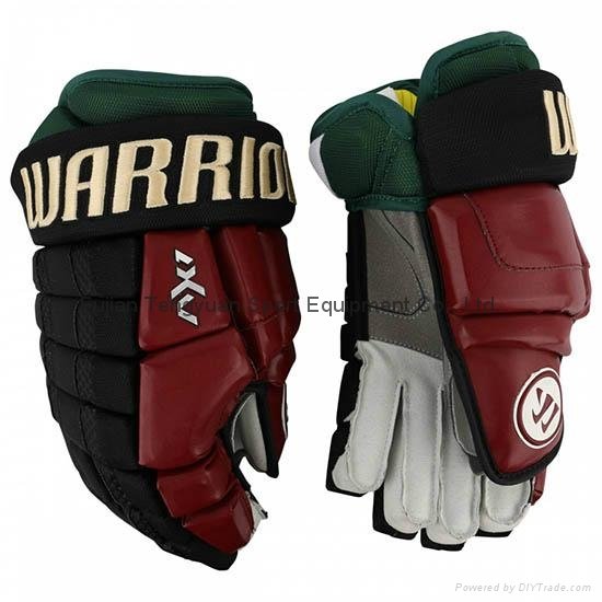 Arizona Coyotes (Third) Warrior Dynasty AX1 Pro Stock Hockey Gloves