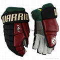 Arizona Coyotes (Third) Warrior Dynasty AX1 Pro Stock Hockey Gloves