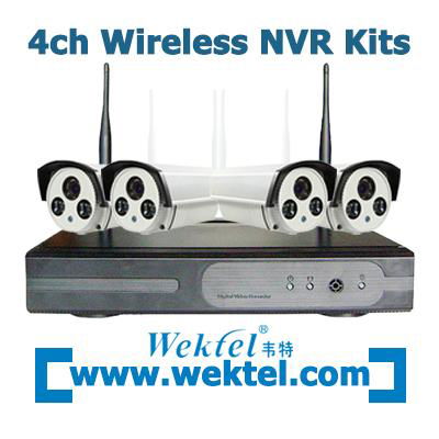 4CH Wireless NVR Kits