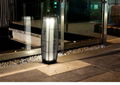 Rattan Solar Pillar Lantern,solar garden lighting,solar led landscape lighting 2