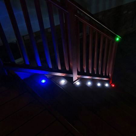 IP67 Warning Safety Sign solar dock dots maker lights  4