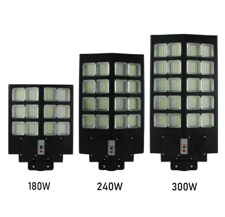 High Lumen Waterproof IP65 Module ABS Outdoor 180W 240W 300W All In One Led Sola 2