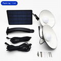 Waterproof Double Head Solar Pendant Light Outdoor Indoor Solar Lamp With Cable  5