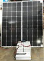 200W 300W solar Panel system kit 2*100W solar panel & 20 30A LCD controller USB  2