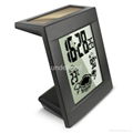 Alloy alarm clock metal desk clock with temperature 4