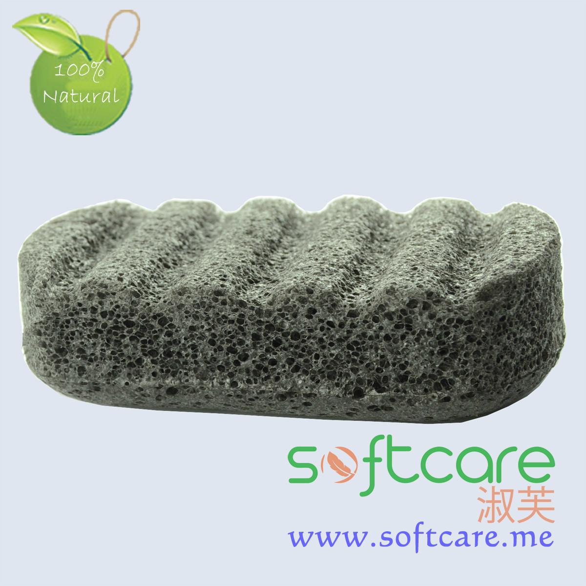 SOFTCARE 100 natural body cleansing konjac bath sponge (China
