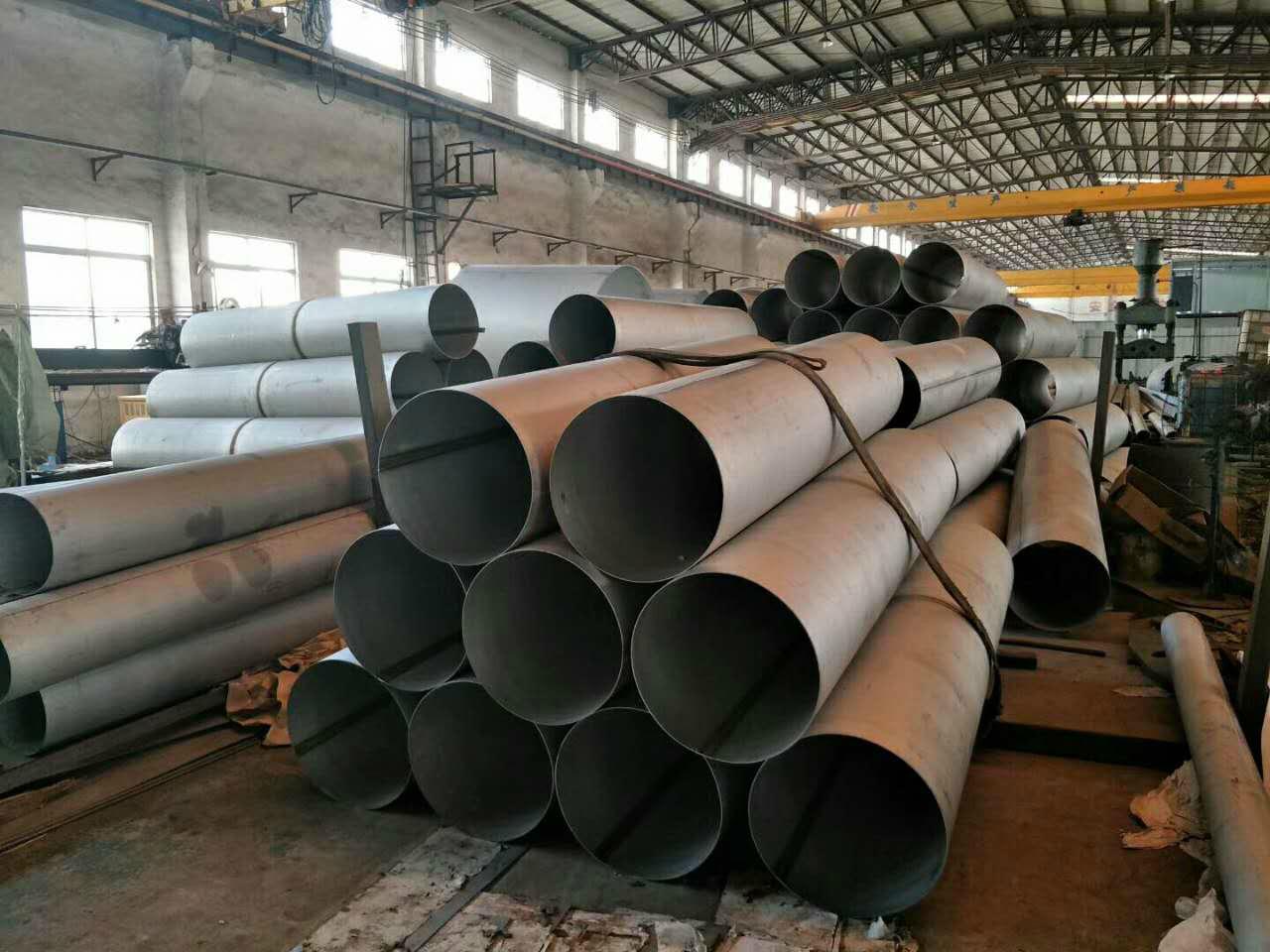 MF surface large diameter 304 316 stainless steel industrial pipe/tube