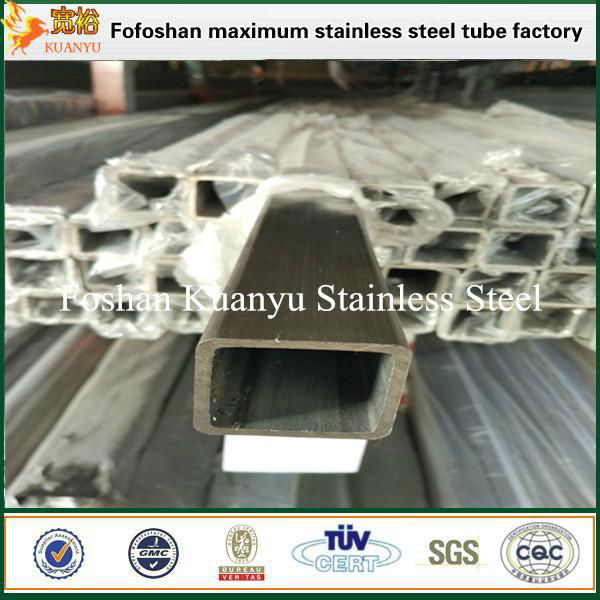 China supplier 304 square stainless steel pipe price per meter 4