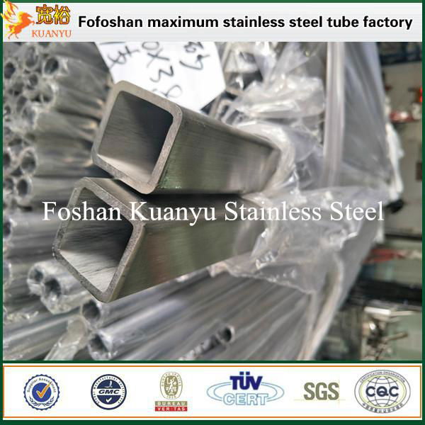 ASTM A312 bangladesh square stainless steel pipe