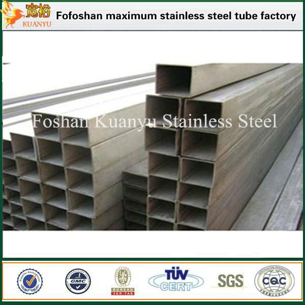 ASTM A312 bangladesh square stainless steel pipe 5