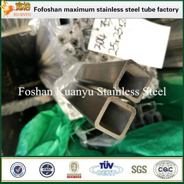 China manufacturer stainless steel square tube 316 with competitive price 4