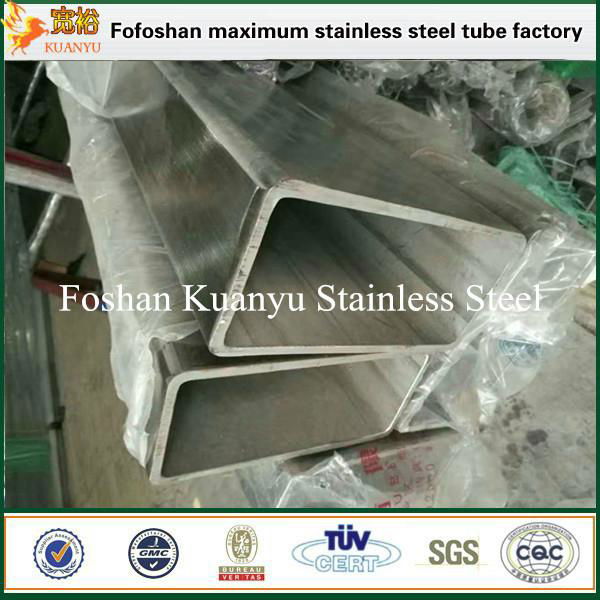 304 316 stainless steel rectangular tube hollow section for selling