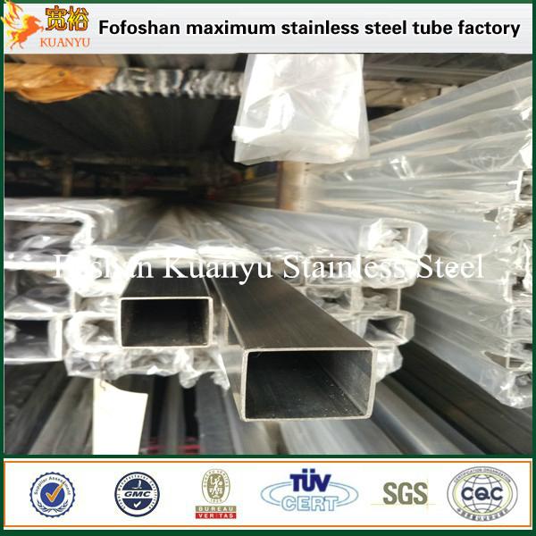 304 316 stainless steel rectangular tube hollow section for selling 3