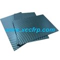 High quality 3K Twill matte Size 400*500mm Prepreg carbon fiber plate 8mm 2