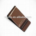 3K Twill weave Real Mini Carbon fiber money clip 5