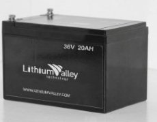 36v 20Ah LiFePO4 battery for electric cars