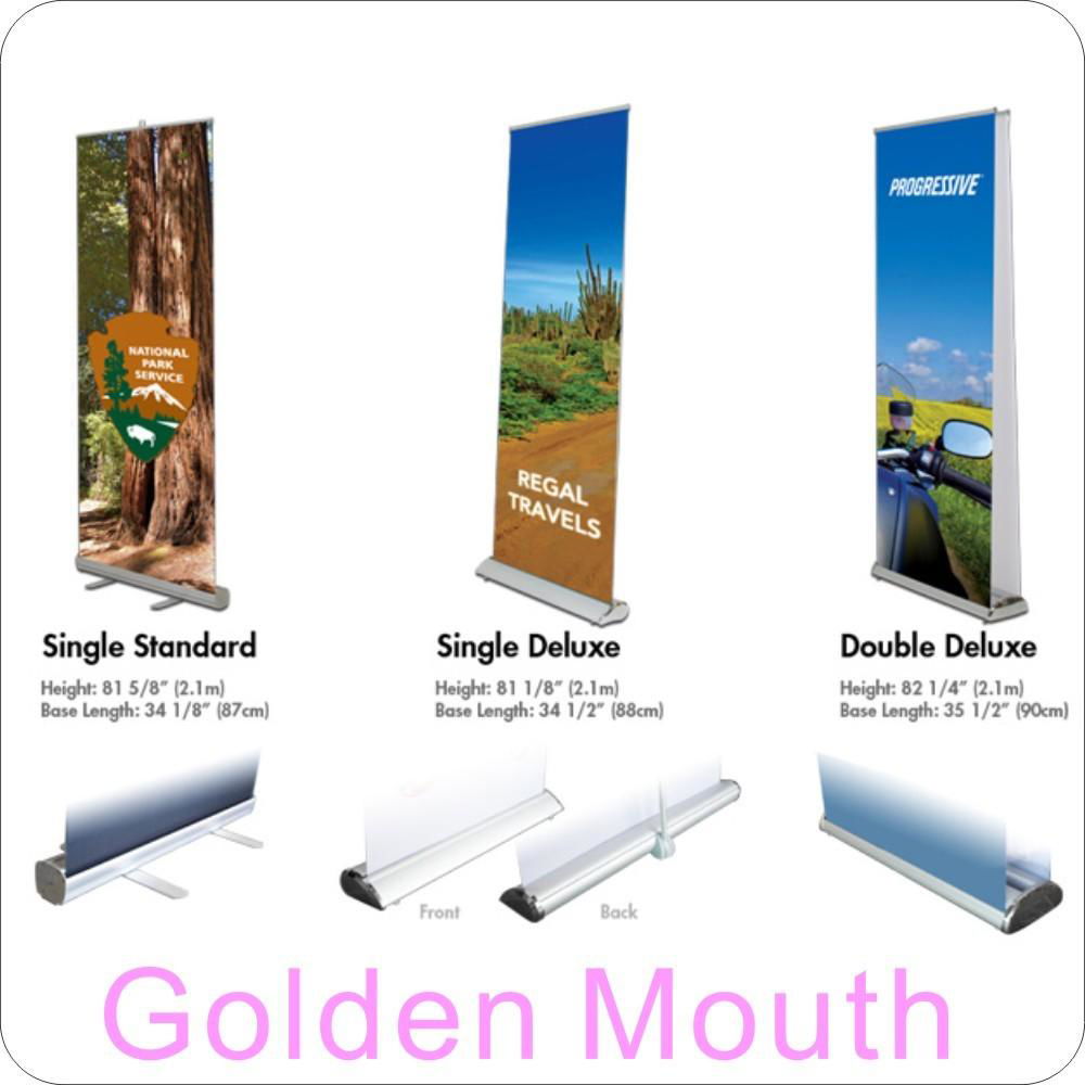 85x200cm Luxury Aluminum Retractable Banners 2