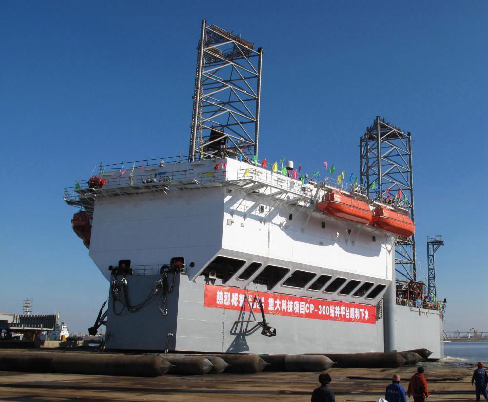 Offshore ship Launching Marine airbag 3