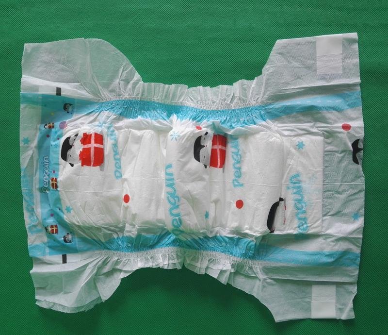 Super dry baby diaper made in China