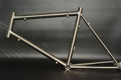 supply gr9 small titanium bike frame with wheelset 20inch