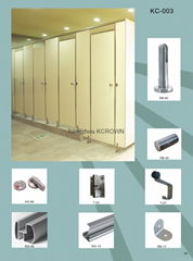 304 Stainless Steel High Quality Toilet Cubicles Accessories