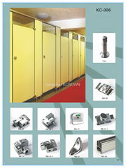 Best Sell 304 Stainless Steel Partition Cubicle Accessories Hardware