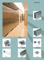 304 Stainless Steel HPL Toilet Partition Parts 1