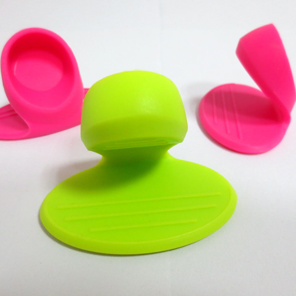 New design heat resistant functional anti - Ironing silicone clip for kitchen  4