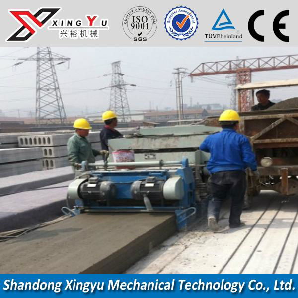 GLY series large-span prestressed concrete hollow core slab machine 2