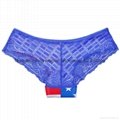 New girls lace underwear image the Star-Spangled Banner design sexy woman panty 3