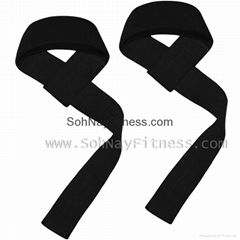 Weightlifting Straps Cotton with Neoprene Padding and Custom Logo