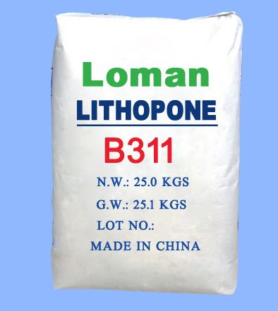 龙曼钛白供应超细超白立德粉B301 2