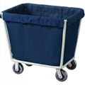 Metal Commercial Hospital Dirty Linen Trolley Cart 1