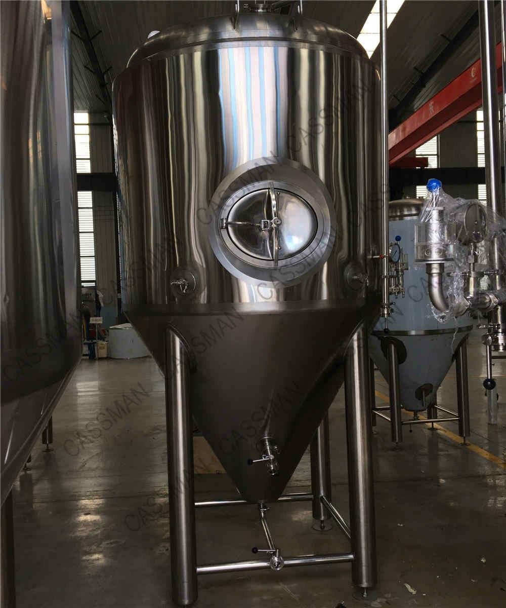 steam heated 5000 liter brew kettle for mini brewery 3