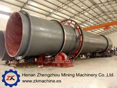 Sand Rotary Drum Dryer For Ore Fertilizer Slag Sawdust