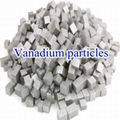 High pure vanadium particle V