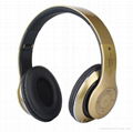 Foldable Over Ear Bluetooth Headphones with fm