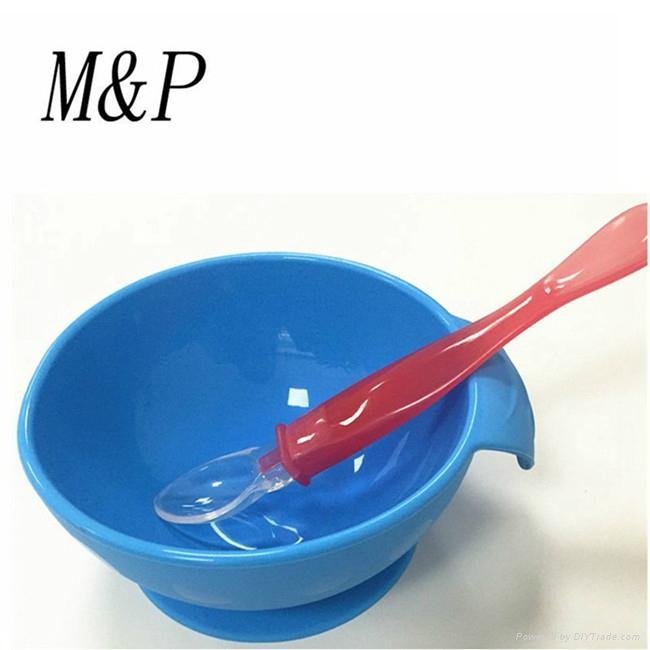 made in china  Rusable baby kids food silicone bowl