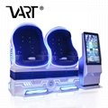 VART Luxury Enlarge VR Capsules VR Box Arcade Roller Coaster Simulator For Sales