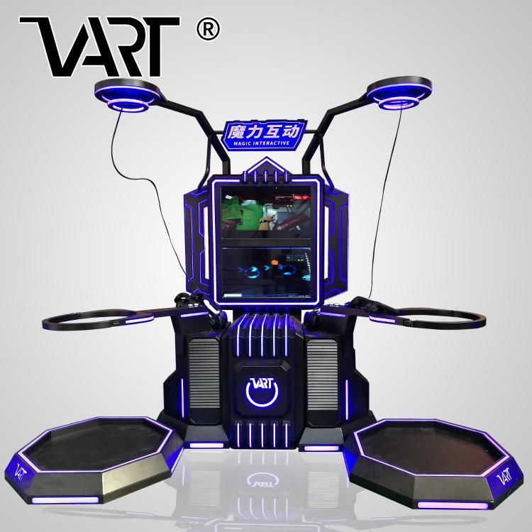 VART HTC Platform Magic Interactive Game Simulator 3D HD Headset Multiplayer VR  4