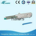 Disposable linear cutter stapler