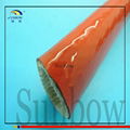 Silicone Coated Fibreglass Fire Sleeving