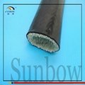 Silicone Coated Fibreglass Fire Sleeving  2