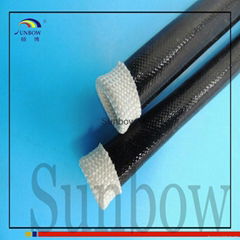 Expandable Silicone Rubber Fiberglass Sleeving