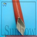 Expandable Silicone Rubber Fiberglass Sleeving 3